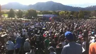 Video: #BernieSanders speaks at rally at #CU-Boulder