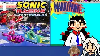Sonic Racing Crossworlds #1 + Mario Paint