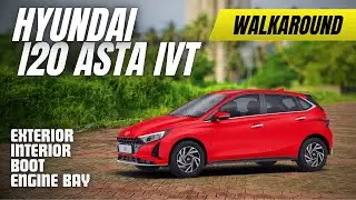 i20 Asta 2025 &diams; 4K 60FPS Walkaround || Hyundai 1.2 Petrol IVT || Premium Feel