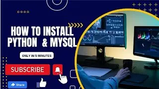 How to install python in Laptop/Desktop||How to install  MySQL||Class 12th Computer Science