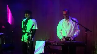 Rago and Farina ('Lectric Workers) Robot is systematic Pure 80&acute;s Disco Weekend Helsinki 19-09-2014