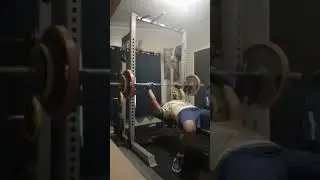Super Vegeta's bench press action aka Super Jermaine 185,195,205,215,225