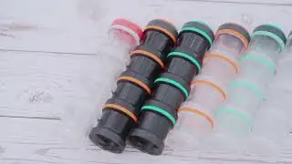 (2021)Detachable Cylinder Moisture-proof Pill Holder || E-399