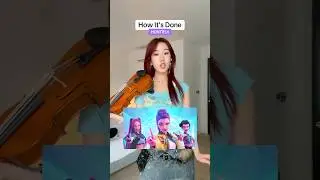 guys I&rsquo;m obsessed w kpop demon hunters!! thoughts on this cover?? 👀🎻 #violin#kpopdemonhunters
