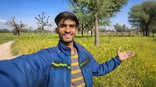 Subah-subah khet 🌾 Ghoomne nikle 