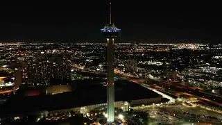 DRONE VIDEO | TOWER OF THE AMERICAS- NIGHT FLIGHT