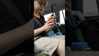 Fingermate get's car sick!