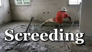 Floor Screeding Completed || Building A House In Ghana || Episode 47
