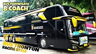 Review Bus Pariwisata Terbaru B coach Scania Tronton...Bus Terbaik yang ada di lokasi wisata Kukup