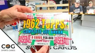 1962 Topps Baseball Cards Set Break Box - Mid Week Video 220715