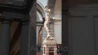 Visiting Academia Gallery in Florence Italy #michaelangelodavid
