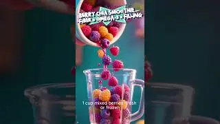 Berry Chia Smoothie 💜 Easy & Filling