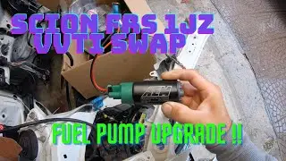 Scion FRs 1jz VVTi Swap - Fuel Pump Upgrade AEM - 340lph