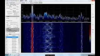 Короткий тест службы мобильной радиосвязи общего пользования (GMRS) на канале 15 на частоте 462,55 МГц