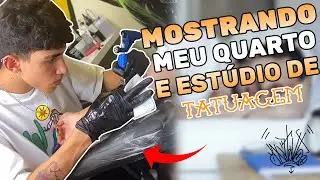 Como Fiz do Meu Quarto Um Estúdio de Tatuagem + Timelapse de Tattoo