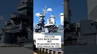 Do You Know what the U.S.S. stands for ?????? #ww2 #history #battleship #shorts #navy