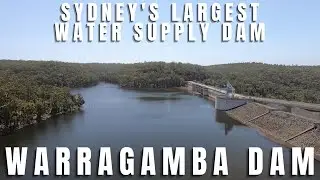 Walking on Warragamba Dam, Sydney's Largest Water Supply Dam, NSW Australia 2021