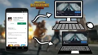 How to transfer PUBG MOBILE  apk and obb form your phone to PC
