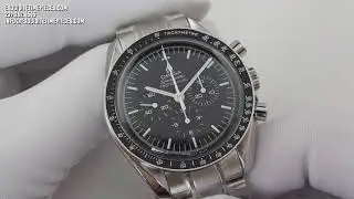 Omega Speedmaster Moonwatch Professional Hesalite Crystal Review - Ref: 311 30 42 30 01 005