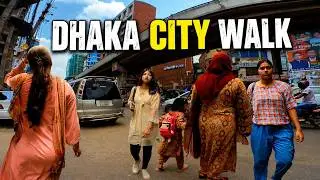 Busy Area Of Dhaka #Walking_Show In Mogbazar - Mouchak