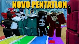 JOGUEI o NOVO PENTATLON do INK GAME e ISSO ACONTECEU!!! Squid Game do Roblox!