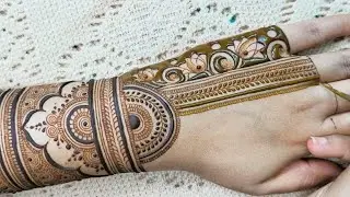 Full hand bridal mehndi design | Latest gorgeous henna design | Beautiful stylish mehndi design
