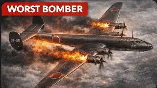 Японский бомбардировщик времен Второй мировой войны, созданный на основе неудачной американской р...