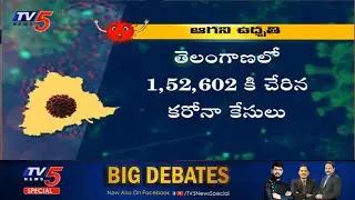 Telangana Corona Cases Update Today | GHMC Corona Cases | CM KCR | Unlock 4.0 India | TV5 News