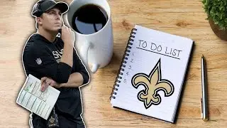 New Orleans Saints Offseason To-Do List | James Skrmetta Reacts