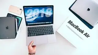 2018 MacBook Air UNBOXING and SETUP - Space Grey