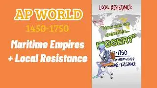 AP World History (WHAP) 1450-1750 Обзор TikTok: Морские империи (часть 4)