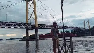 Bridge barito  Banjarmasin #wisatakalsel #visitkalsel #banjarinfo #pendaki #pesonakalimantan