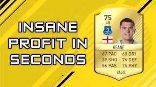 INSANE PROFIT IN SECONDS!! | EASIEST SNIPING METHOD!! | FIFA 17