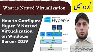 How To Configure Nested Virtualization | in Urdu |