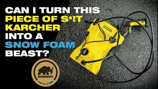 Upgrade your old power washer with a stubby gun and snow foam lance. Karcher K2 PLUS