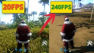 Como rodar ARK: ULTIMATE MOBILE com FPS ALTO at&eacute; em CELULAR DA XUXA e acima dos 60FPS