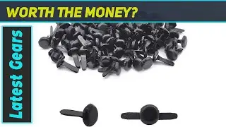 Black Split Pins Pastel Metal Brad Fasteners: The Perfect Addition to Your DIY Crafts!