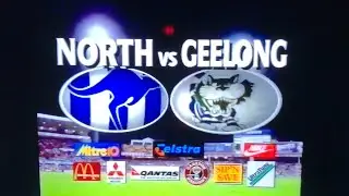 Channel Seven AFL 4th Qualifying Final 1997 Geelong vs North Melbourne Promo