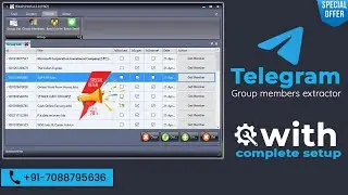 Telegram group mamber  data extractor download | How to extract telegram mamber mobile number