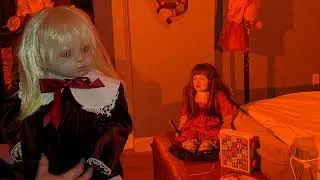 😱🔪Reborn Doll Outing | House of Horrors Wax Museum HD footage