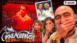Viajé a Miami para ver a RAUW ALEJANDRO - Cosa Nuestra Tour 2025 | VLOG