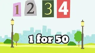 Counting world 🌎|1 tu 50 counting | learn tu count |1 2 3 4 5 6 7 8 9 1 0 |#kids @FullyLaminated