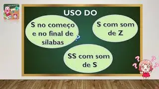 S OU SS | S com som de Z  | Vídeos Educativos | Hora de Estudar