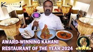 Restaurant of the year WINNER Kahani by Chef Peter Joseph&rsquo;s in London Chelsea