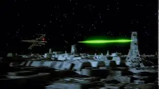 Battle of Yavin Death Star Deflection Tower Run WIP#2 - 4K