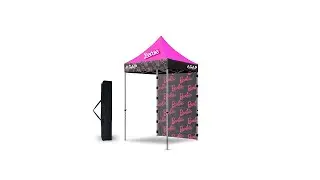 Custom Pop Up Tents：5x5ft Custom pop up tents with logo