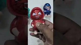 Spider Man Face Changing Toy with Keychain &ndash; Superhero Collectible Keyring   Best Return Gifts