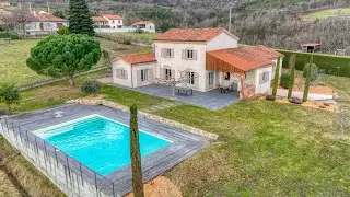 Champdieu 42600 Maison 7 Pi&egrave;ces 215m2 + Piscine + Garage + Terrain 2780m2 A Vendre