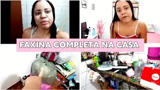 FAXINA COMPLETA NA CASA - ESTÃO APARECENDO RATOS😓😪 SOCORRO DEUS 