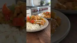 Mom's peanut butter chicken stir fry✨